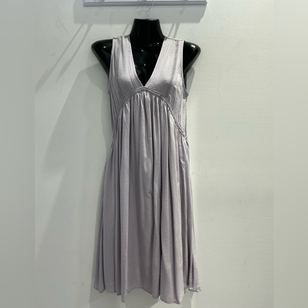Elegant Gray Women's Dress